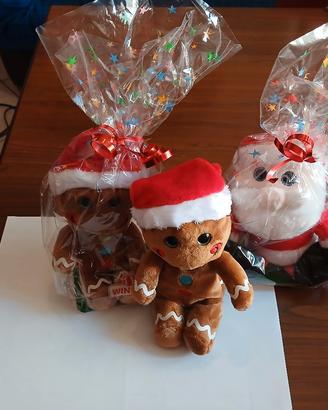 Set di 3  PUPAZZI  DI  NATALE 