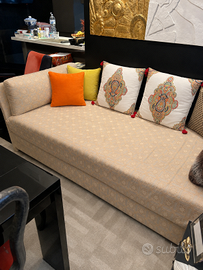 Dormeuse di design con tessuto Rubelli – Utilizzab