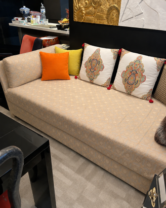 Dormeuse di design con tessuto Rubelli – Utilizzab