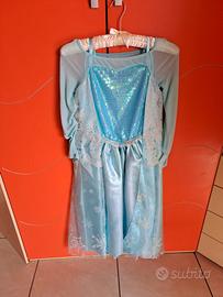 Vestito Elsa regina del ghiaccio
