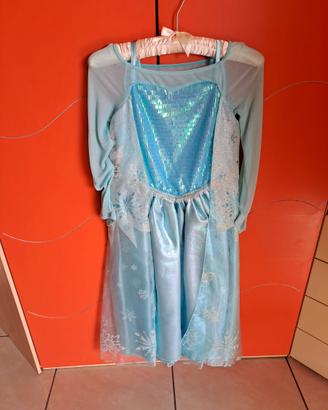 Vestito Elsa regina del ghiaccio