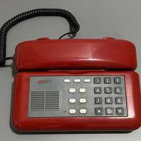 Telefono Fisso Vintage Sip Sirio Plus Colore Rosso