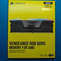 Corsair DDR5 32GB 6000MHz CL30 RGB (NUOVO)
