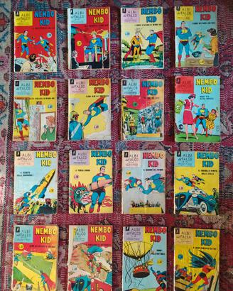 Nembo Kid - blocco 16 fumetti anni '50/'60