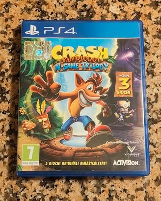 crash bandicoot n-sane trilogy PS4 