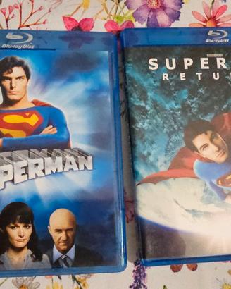 Superman + Superman Returns in blu-ray