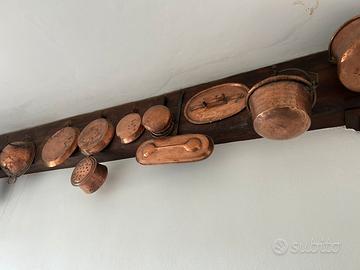 Oggetti in rame antichi