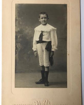 Foto cartonata bambino 1 comunione