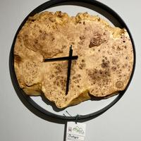 Orologio da parete in legno di pioppo