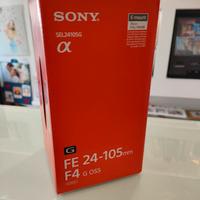 Sony FE 24-105 F4 G OSS garanzia