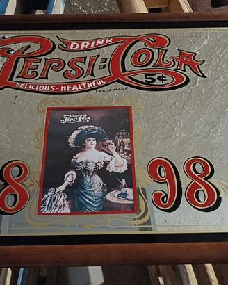 Specchio Vintage Pepsi Cola 1898