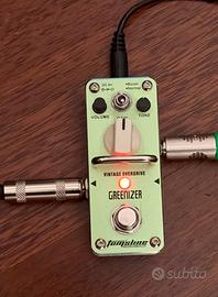 Pedale Overdrive Tom’sline Greenizer per chitarra