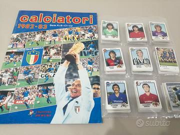 Serie completa figurine + album vuoto panini 1982
