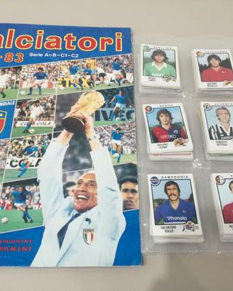 Serie completa figurine + album vuoto panini 1982