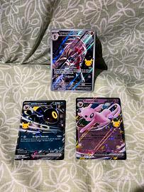 Set 3 carte Pokémon 30 anniversario ita