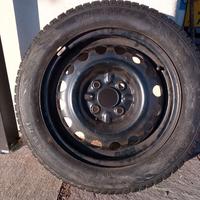 Ruota (cerchio e pneumatico) Aygo 155 65 r14