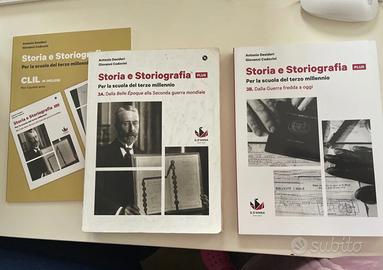 Storia e storiografia 3A e 3B +edizione clil