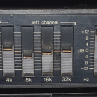 Technics SH-E5 stereo graphic equalizer hifi