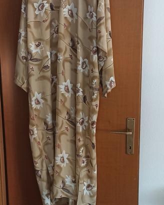 caftano donna in pura seta 