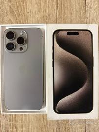Iphone 15 pro 256gb anche scambi
