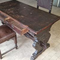 Tavolo + 2 sedie stile "IMPERO 900"