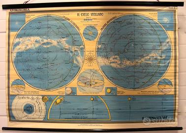 Cartine murali vintage "Astronomia"