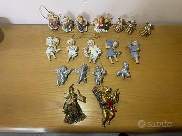 Angeli vari per decorazioni albero di Natale