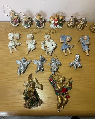 Angeli vari per decorazioni albero di Natale