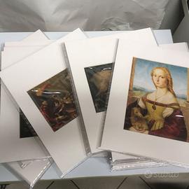 stampe opere inserite in passepartout vedi foto