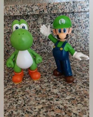 Yoshi + Luigi Super Mario Bros Nintendo Kinder 