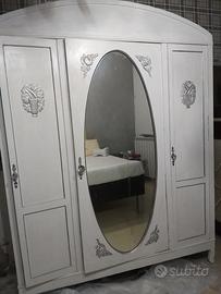 armadio da camera stile shabby