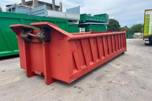 CONTAINER SCARRABILE USATO A CIELO APERTO