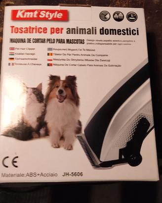 TOSATRICE ELETTRICA PER ANIMALI DOMESTICI