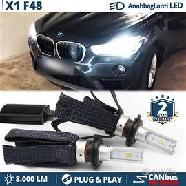 Kit Lampade FULL LED H7 Bmw X1 F48 fari CANBUS