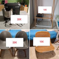 impastatrice sedie poltrona