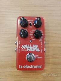 Tc electronic hall of fame riverbero chitarra