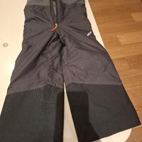 salopette pantaloni sci bambino 3-4 anni 91/104