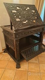 Leggio /scrittoio  antico in legno