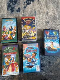 Lotto 5 VHS - Disney e Looney Tunes (in italiano)
