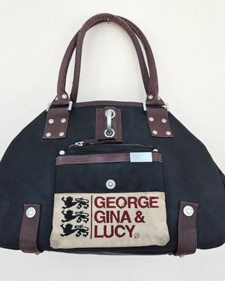 George Gina & Lucy Borsa Vintage Y2K nera