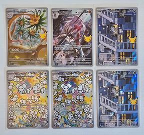 Carte pokemon 30° anniversario. LEGGI.