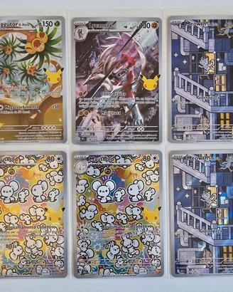 Carte pokemon 30° anniversario. LEGGI.