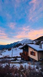 Antagnod sulle piste del Monterosa SKI