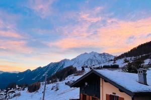 Antagnod sulle piste del Monterosa SKI
