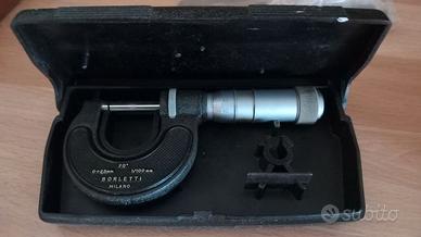 Micrometro Centesimale Borletti Milano (0-25 mm)