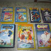 Vhs film di animazione/cartoni animati - usate