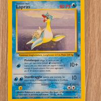 Carta Pokémon Lapras holo set fossil