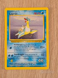 Carta Pokémon Lapras holo set fossil