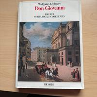 Spartito canto e piano Don Giovanni di Mozart