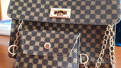 Borsetta tracolla, con portamonete